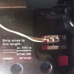 Main system safety sensor connectors. Here I tested the new sensors.