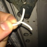 Cutting and pealing the cable